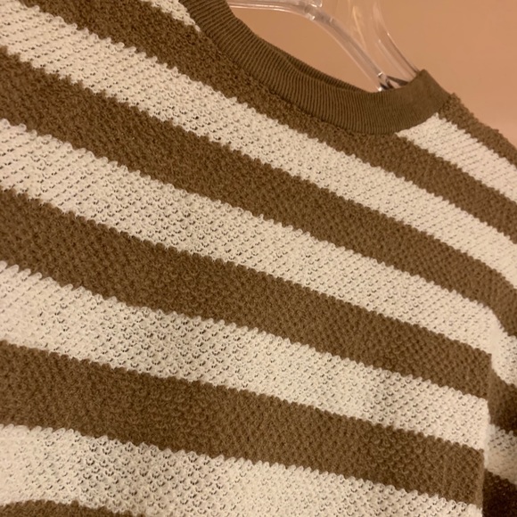 70s era Puffy Shoulder Sweater Size Med Acrylic - Picture 4 of 6